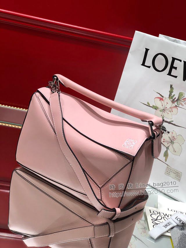 LOEWE經典爆款包包 羅意威Puzzle小號拼接手提斜挎包 10172  tcl1019